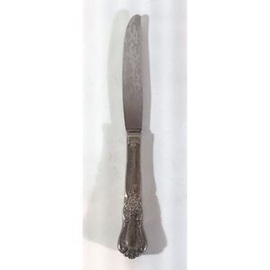 Oneida VALLEY ROSE Silverplate BUTTER KNIFE Wm A Rogers 1956 Silverware